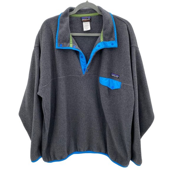 Patagonia Jackets & Coats Patagonia Synchilla Grey Mens Size Xl